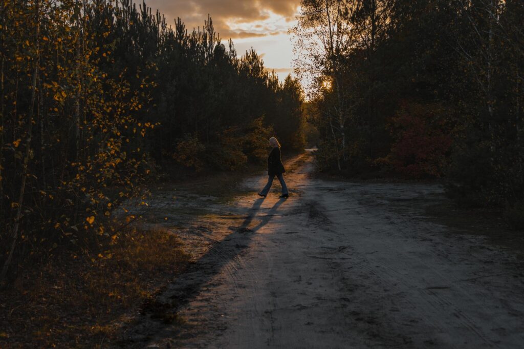 zachód słońca, myśli, choroby, terapia, hipnoza