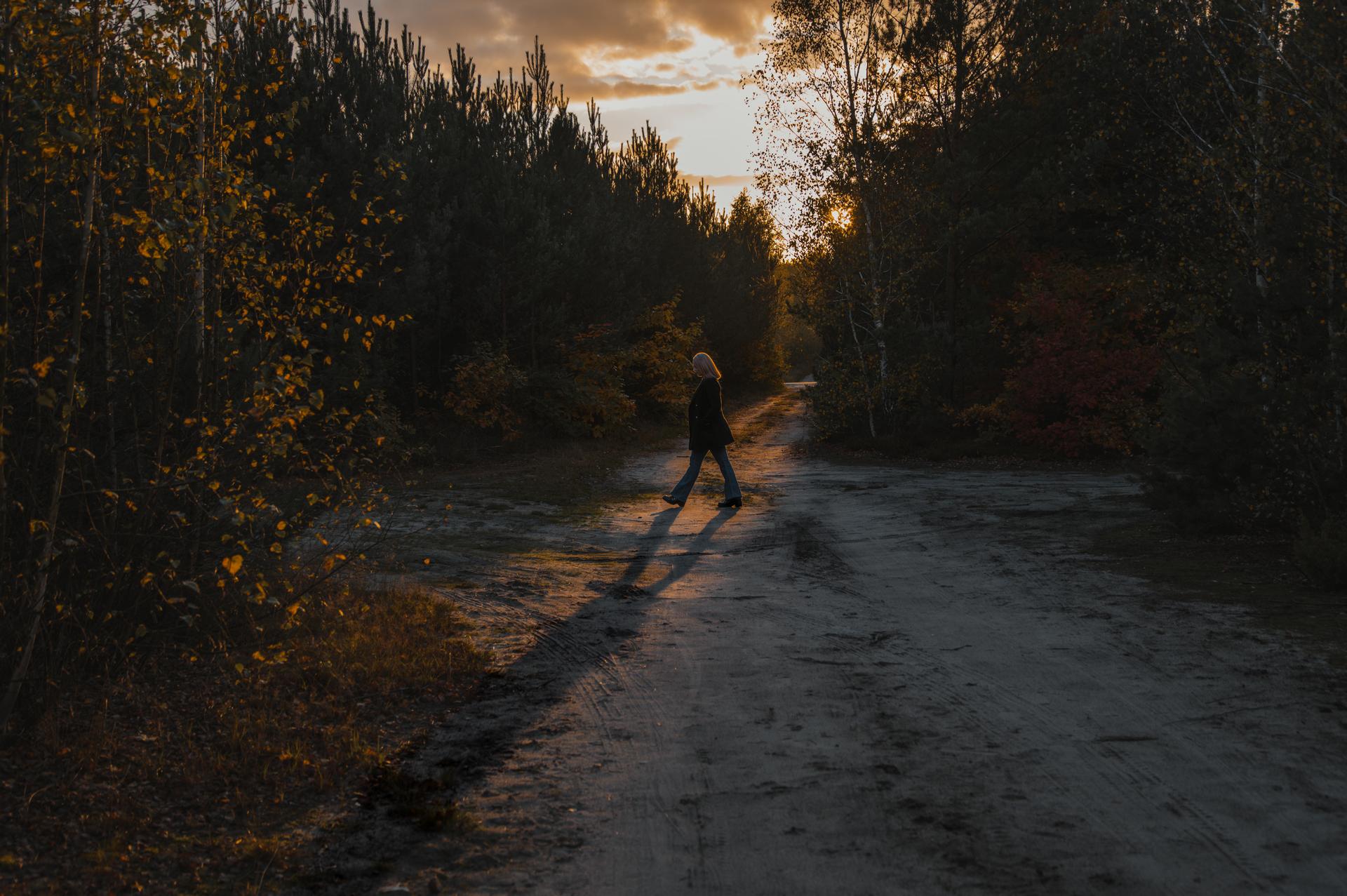 zachód słońca, myśli, choroby, terapia, hipnoza